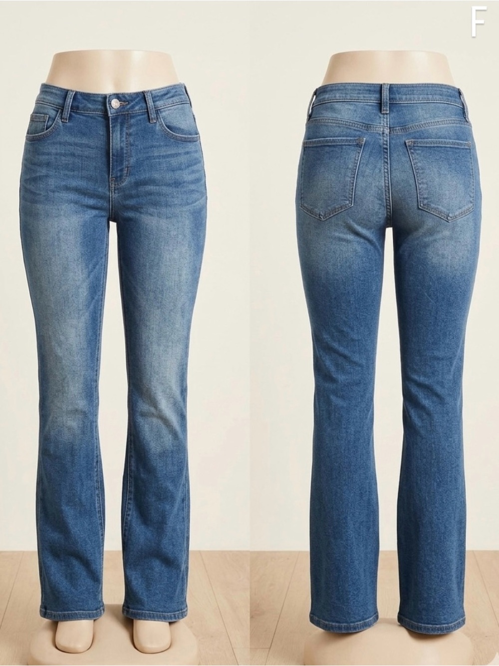 Old Navy Women's Medium Blue Flare Jeans
